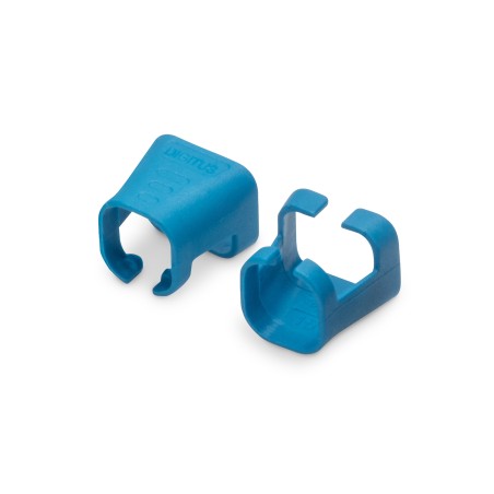 DIGITUS CONFEZIONE 100 PEZZI CLIP COLORATE PER CAVI DI RETE - BLUE