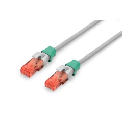 DIGITUS CONFEZIONE 100 PEZZI CLIP COLORATE PER CAVI DI RETE - VERDE