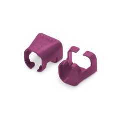DIGITUS CONFEZIONE 100 PEZZI CLIP COLORATE PER CAVI DI RETE - MAGENTA