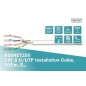 DIGITUS CAVO DI INSTALLAZIONE RETE CAT 6 U-UTP MATASSA MT 305 MATERIALE CCA CLASSE ECA