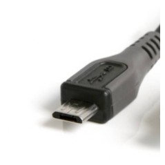 CAVO DI CONNESSIONE USB - MICRO USB B - LUNGHEZZA MT. 1 NON SCHERMATO