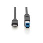 CAVO USB 3.1 (GEN 2) TIPO C - USB B DIGITUS MT 1,80