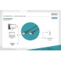 CAVO PROLUNGA USB 2.0 MASCHIO-FEMMINA MT 3 NERO DIGITUS
