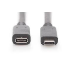 CAVO PROLUNGA USB 3.1 (GEN 2) TIPO C MASCHIO/FEMMINA MT 0,7