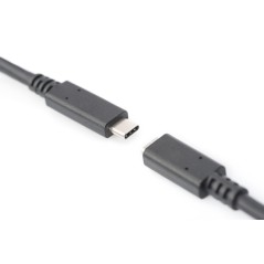 CAVO PROLUNGA USB 3.1 (GEN 2) TIPO C MASCHIO/FEMMINA MT 0,7