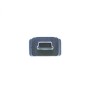 CAVO ADATTATORE USB 2.0 OTG, CONNETTORI MINI USB B MASCHIO - USB A FEMMINA, 20 CM