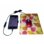CAVO ADATTATORE USB 2.0 OTG, CONNETTORI MICRO USB B MASCHIO - USB A FEMMINA, 15 CM CON CONNETTORE 90 GRADI