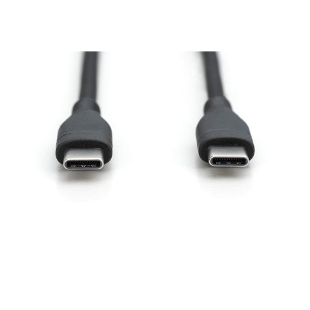 CAVO RICARICA GUAINA SILICONE USB-C / USB-C 2M, USB 2.0, 60W, NERO