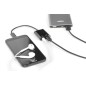 CAVO SPLITTER USB TIPO-C. A USB TIPO-C. + CONNETTORE 3.5MM STEREO