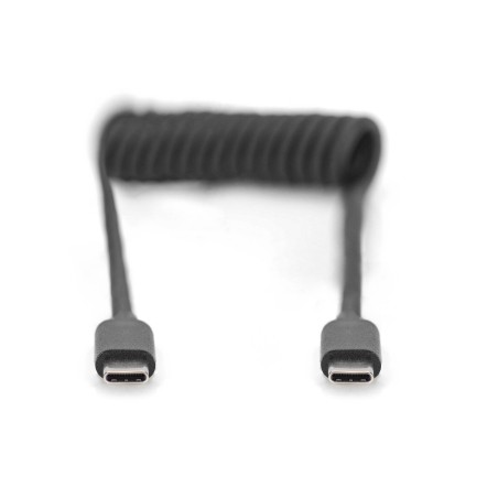 DIGITUS CAVO A SPIRALE USB 2.0 - DA USB - C A USB - C MT 1