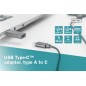 ADATTATORE USB TIPO C FEMMINA - USB A MASCHIO
