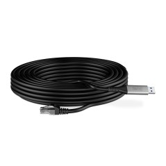 DIGITUS USB 3.2 GEN1 - CAVO ETHERNET RJ45, 1GBIT/S, 10 MT. COLORE NERO