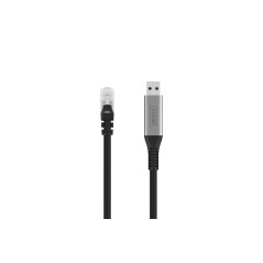 DIGITUS USB 3.2 GEN1 - CAVO ETHERNET RJ45, 1GBIT/S, 10 MT. COLORE NERO