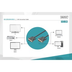 CAVO DVI-D 24+1 MASCHIO/MASCHIO DUAL LINK MT 3