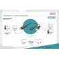 DIGITUS ADATTATORE DA 4K- HDMI A DISPLAYPORT