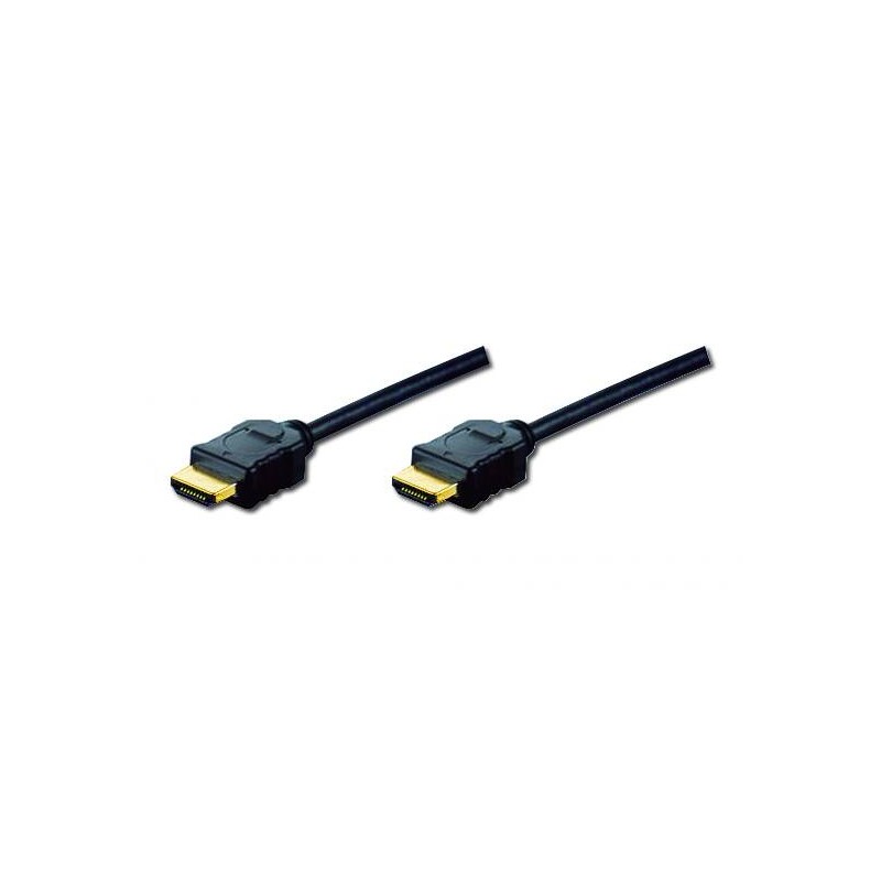 CAVO DI COLLEGAMENTO HDMI 4K 3D CON ETHERNET CONNETTORI DORATI MT. 1 TRIPLA SCHERMATURA