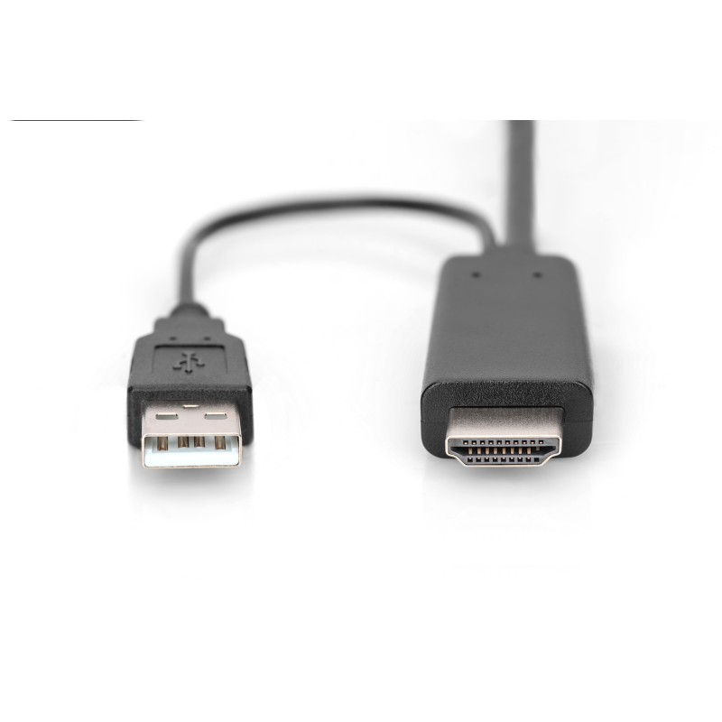 DIGITUS CAVO ADATTATORE DA 4K HDMI - DA HDMI A DISPLAYPORT MT 2