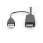 DIGITUS CAVO ADATTATORE DA 4K HDMI - DA HDMI A DISPLAYPORT MT 2