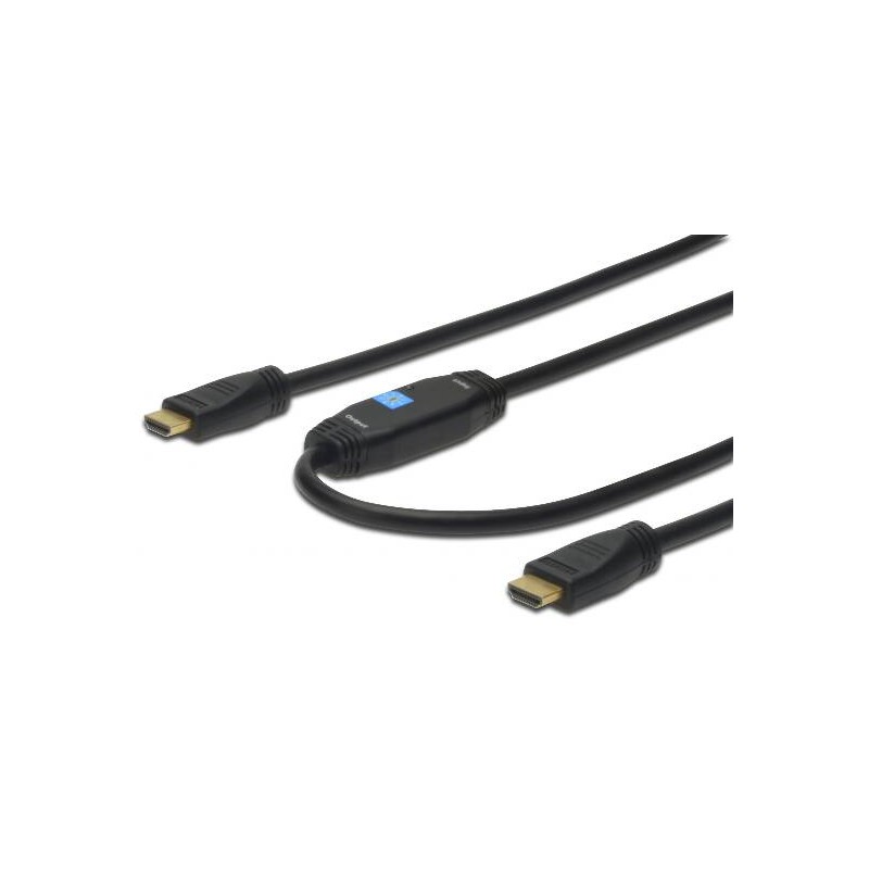 CAVO CON AMPLIFICATORE FULL HD HDMI 1.4 3D HIGH SPEED WITH ETHERNET MT 15