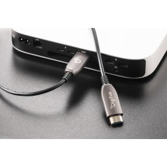 CAVO IBRIDO IN FIBRA OTTICA HDMI AOC, UHD 8K, 50 MT
