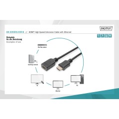 CAVO PROLUNGA HDMI MASCHIO/FEMMINA MT 3