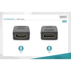 ADATTATORE HDMI FEMMINA/FEMMINA DIGITUS