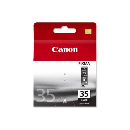 CANON PGI-35 INK CARTRIDGE BLACK STANDARD CAPACITY 9.3ML 191 PAGES 1-PACK - 1509B001