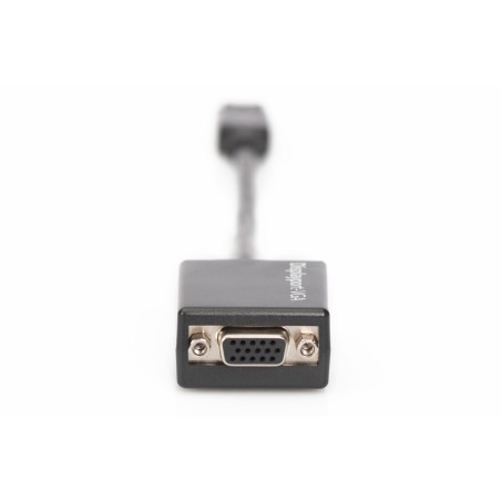 CAVO ADATTATORE DISPLAYPORT DP 1.2 MASCHIO - VGA 15 POLI FEMMINA CM 15