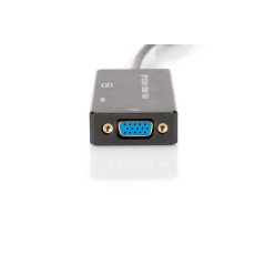 ADATTATORE VIDEO 3 IN 1 CONNETTORE DP MASCHIO - HDMI + DVI + VGA
