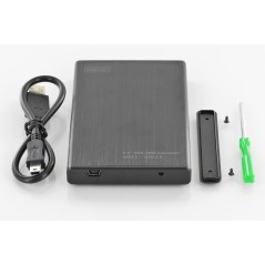 BOX ESTERNO USB 2.0 PER HDD/SSD 2,5" SATA I-II
