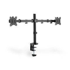 FISSAGGIO A INCASTRO PER MONITOR DOPPIO 17"-32", 2 X 8 KG (MAX), NERO