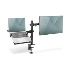 DIGITUS PORTA MONITOR UNIVERSALE CON SUPPORTO PER NOTEBOOK