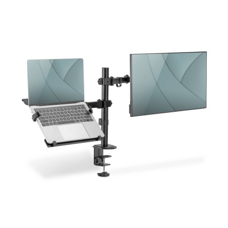 DIGITUS PORTA MONITOR UNIVERSALE CON SUPPORTO PER NOTEBOOK