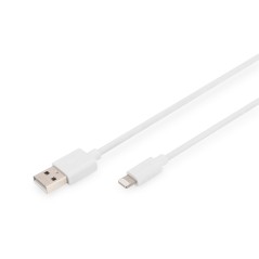 DIGITUS DA LIGHTNING A CAVO DATI/DI RICARICA USB A, CERTIFICATO MFI MT 2