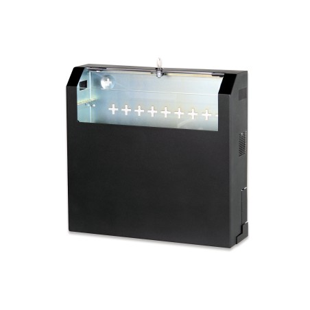 ARMADIO 5 UNITA' DA MURO 19" SLIM LINE COLORE NERO (A)14 X (L) 50 X (P)48 CM.