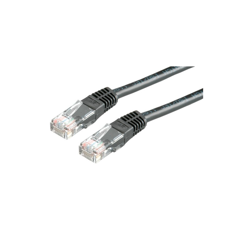 VALUE CAVO DI RETE UTP PATCH CORD, CAT.6 (CLASS E) 3 M NERO