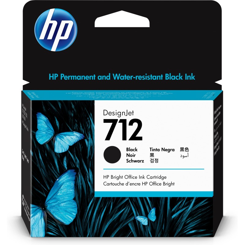 HP CARTUCCIA 712 80ML BLACK