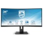 PHILIPS MONITOR CURVO 34 VA 21:9 WQHD 5MS 300CDM, DP/HDMI, USB-C, ALTEZZA, MULTIMEDIALE