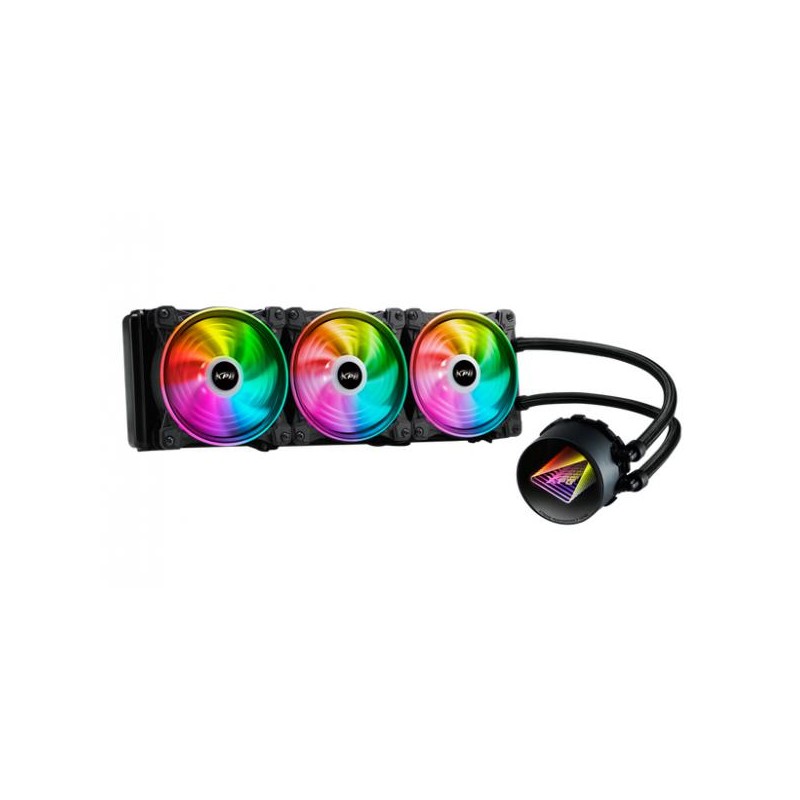 ADATA XPG DISSIPATORE CPU ACQUA LEVANTE X 360 ARGB BLACK RGB MIRROR PUMP HEAD