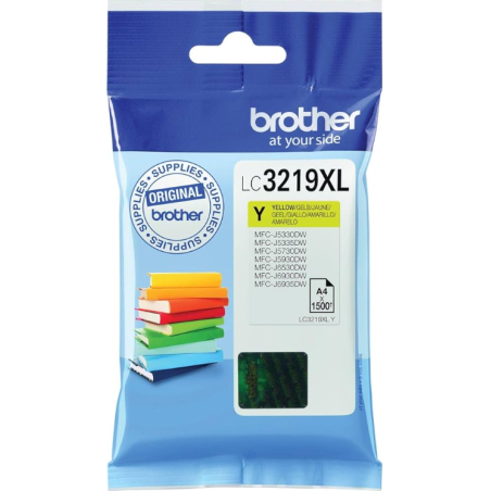 BROTHER LC-3219XLY INK YELLOW (1500 PAGES) - LC3219XLY