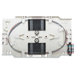 CASSETTA DI GIUNZIONE FIBRA OTTICA CON 12 PIGTAIL LC OS2 APC