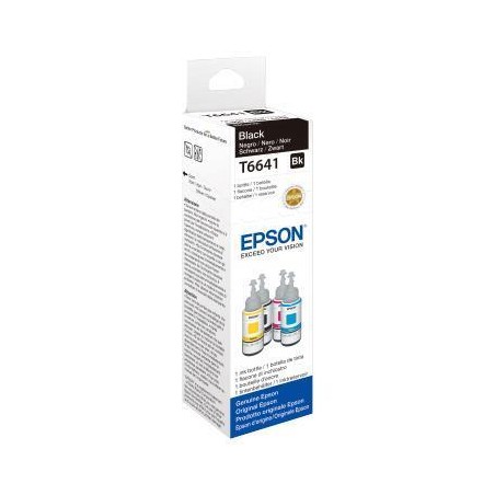 EPSON FLACONE INK NERO 70ML PER SERIE L ECO TANK, T6641