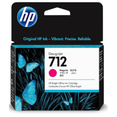 HP 712 29-ML MAGENTA DESIGNJET INK CARTRIDGE - 3ED68A