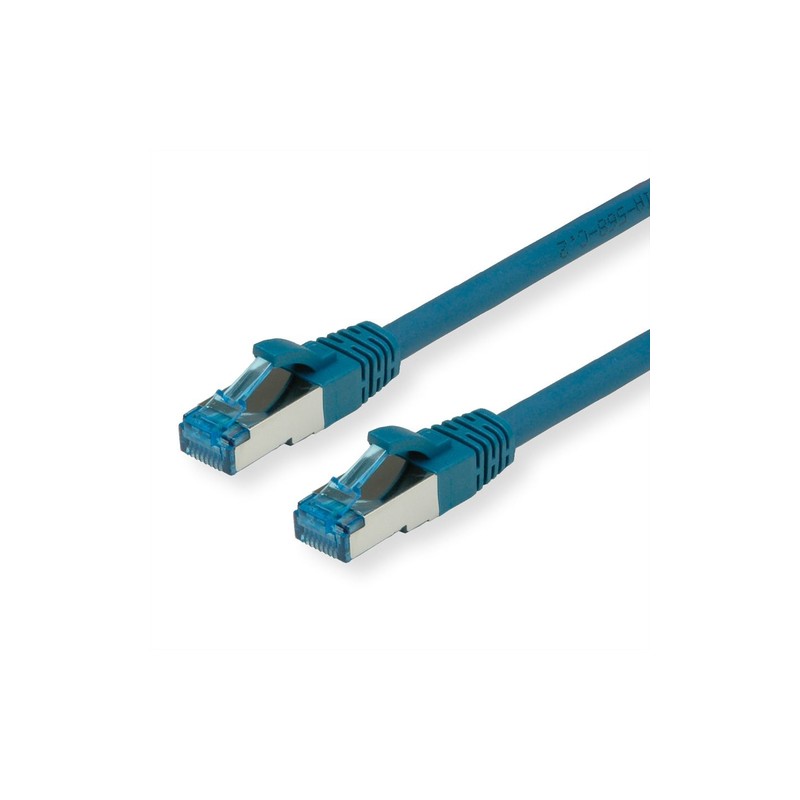 VALUE CAVO S/FTP (PiMF) PATCHCORD CAT 6A, CLASS EA, BLU, 1,5M