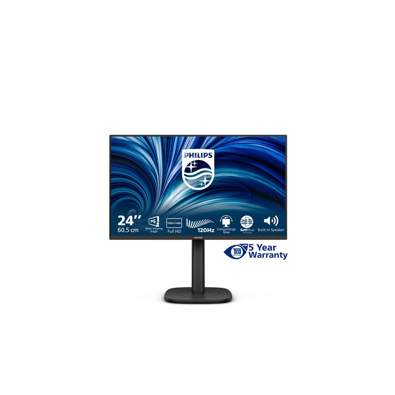 PHILIPS MONITOR 23,8 LED IPS FHD 16:9 4MS 250 CDM, PIVOT, VGA/DP/HDMI, MULTIMEDIALE PHILIPS MONITOR 23,8 LED IPS FHD 16:9 4MS 250 CDM, PIVOT, VGA/DP/HDMI, MULTIMEDIALE