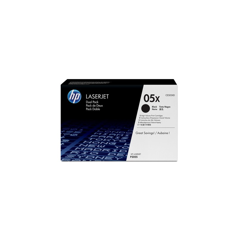 HP TONER NERO PER LJP2055 CONF.DUAL PACK