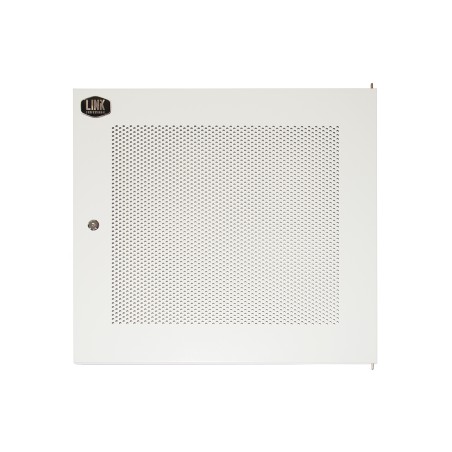 PORTA METALLO TRAFORATA CON SERRATURA PER ARMADIO LINK 12U LK 1912UGF GRIGIO
