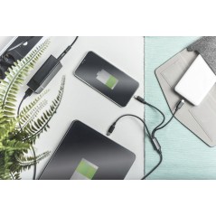 DIGITUS CAVO DI RICARICA 3 IN 1, USB A, LIGHNING + MICRO USB + USB-C