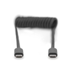 DIGITUS CAVO A SPIRALE USB 2.0 - DA USB - C A USB - C MT 1