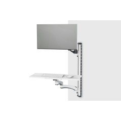 SUPPORTO DA MURO PER POSTO DI LAVORO (MONITOR, TASTIERA, MOUSE)